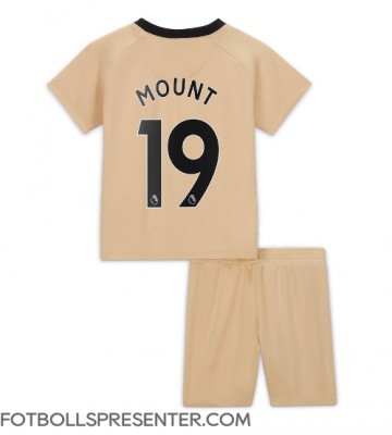 Chelsea Mason Mount #19 Tredje tröja Barn 2022-23 Kortärmad (+ korta byxor)